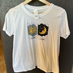 NWT Pacsun Sun Moon Tarot Card Tee